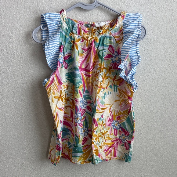 THML Anthropologie Floral Print Tank size XS - Picture 2 of 6
